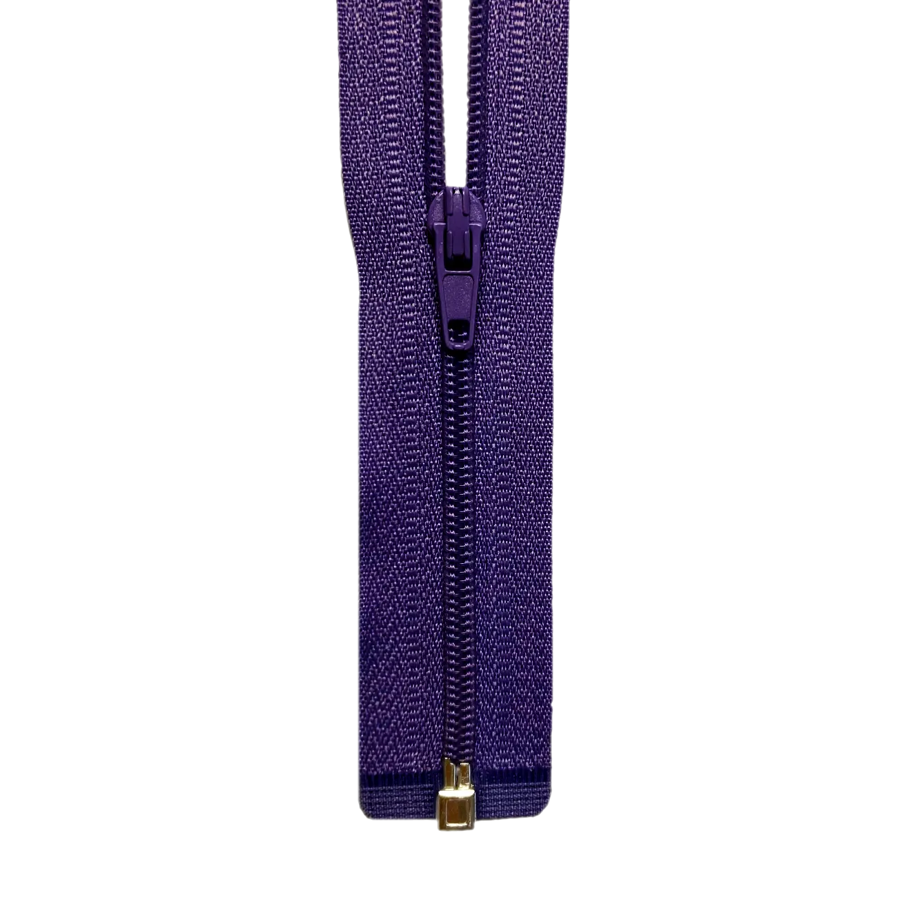 24" #3 Coil One-Way Separating Zipper - Purple