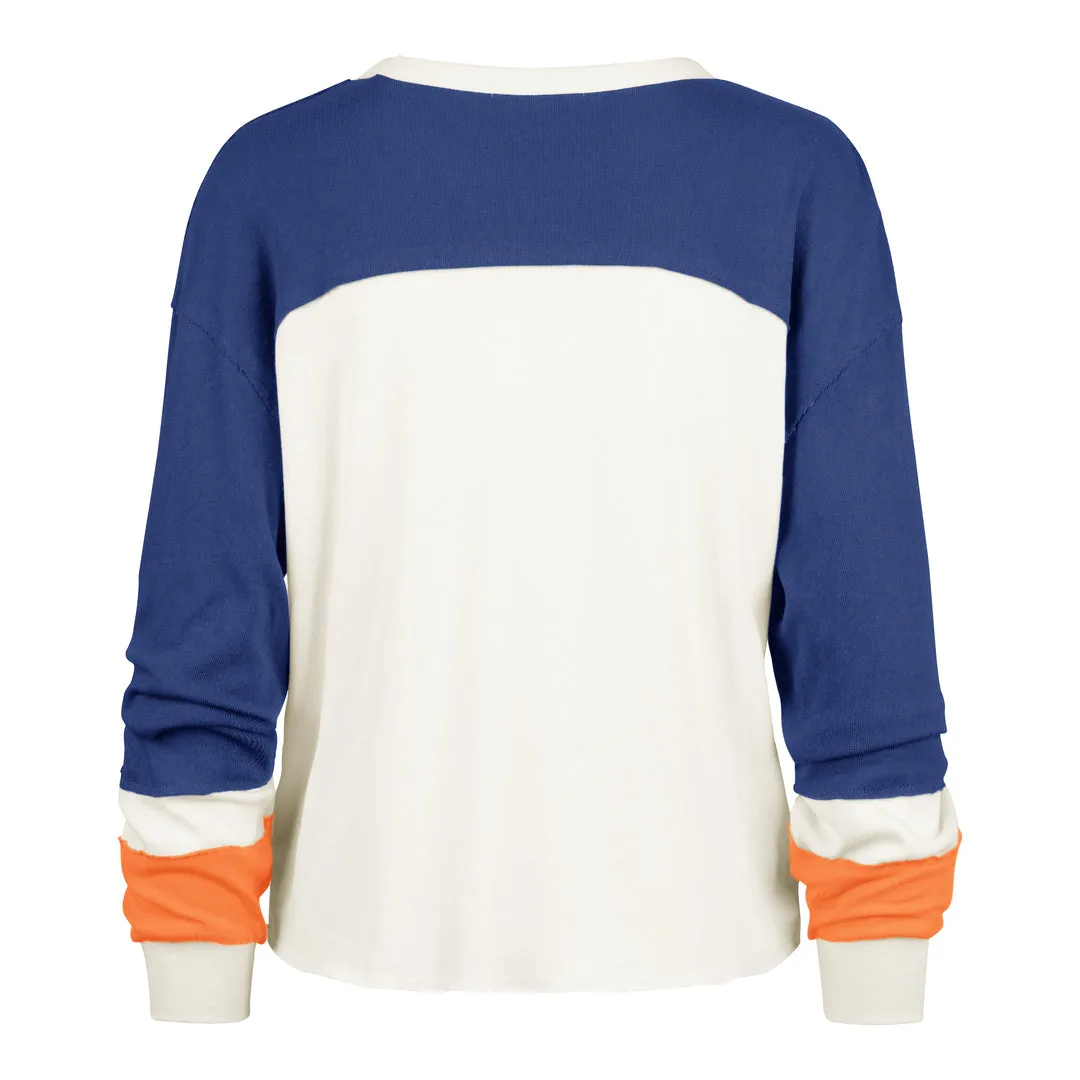 '47 Brand Women's NHL Edmonton Oilers Toni Long Sleeve Shirt