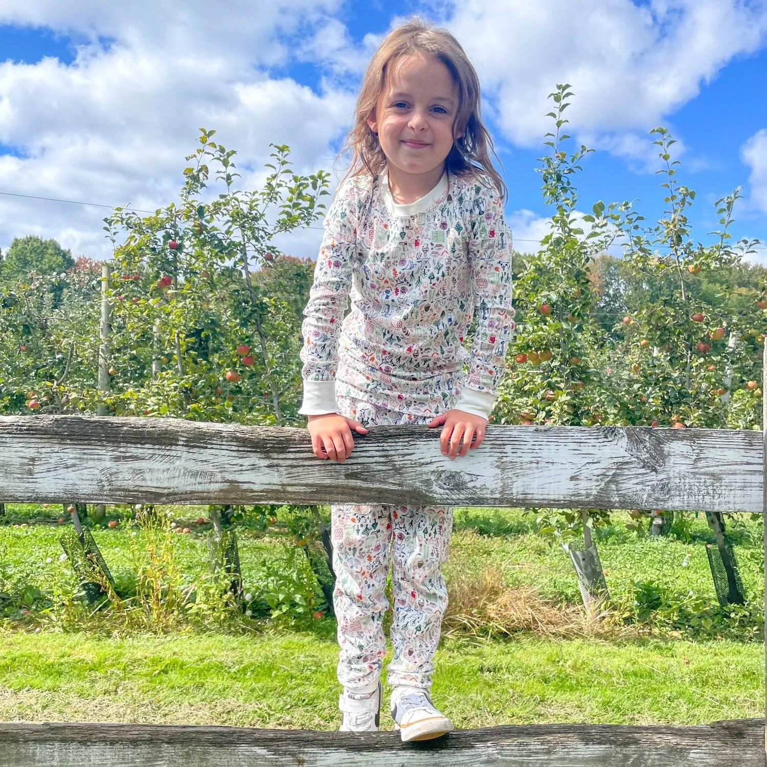 Autumn Two Piece Kids Pajamas