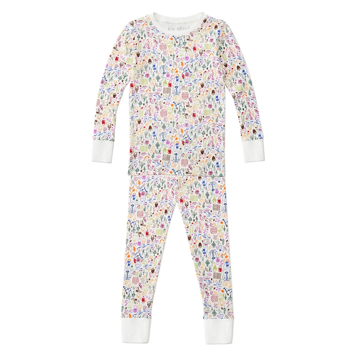 Autumn Two Piece Kids Pajamas