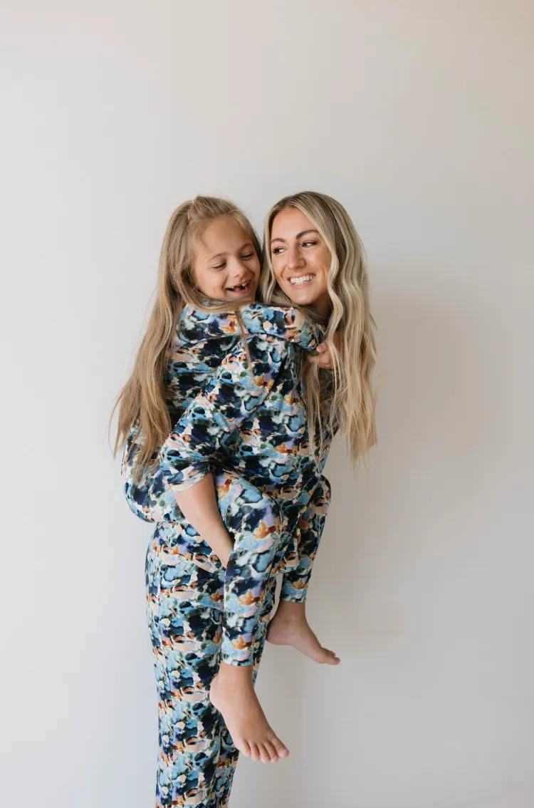 Bamboo Two Piece Pajamas | Charli Print