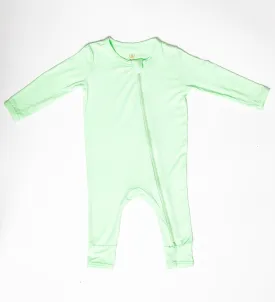 Bamboo Zipper Long Sleeve Baby Romper