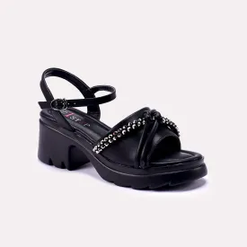 Black Sleek Casual Sandal 0421194