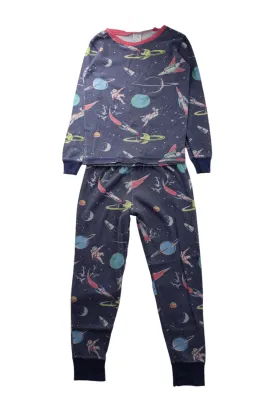 Boden Space Themed Pyjama Set 8Y