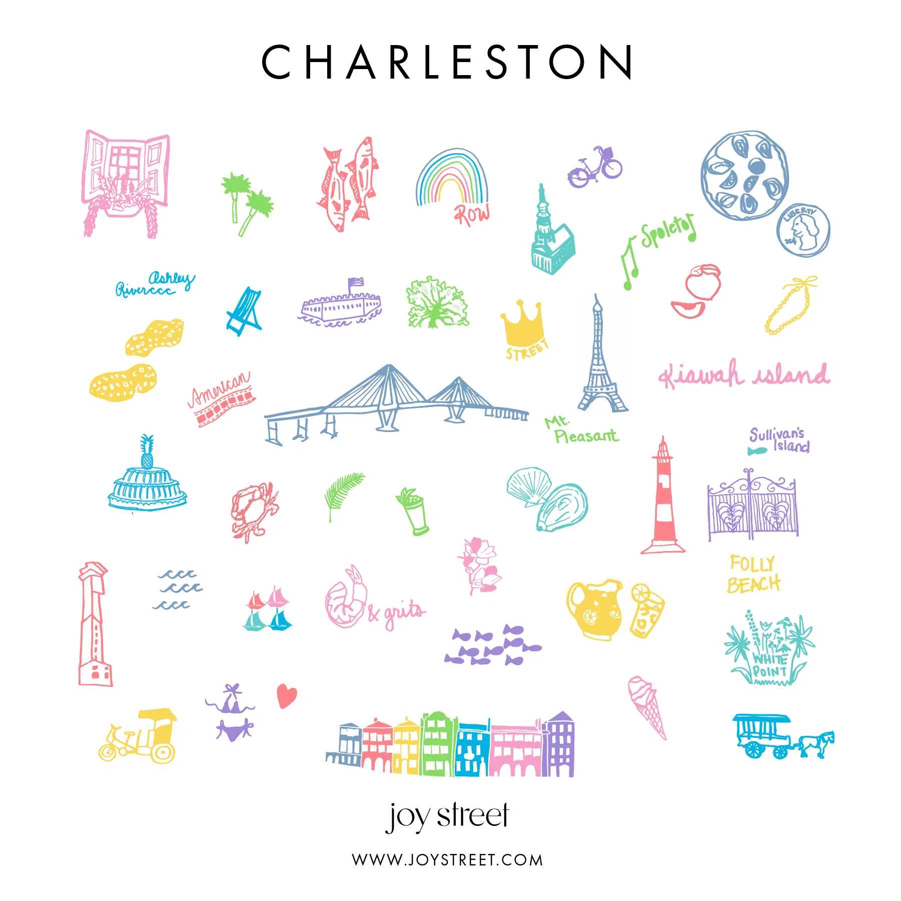 Charleston Two Piece Kids Pajamas v1