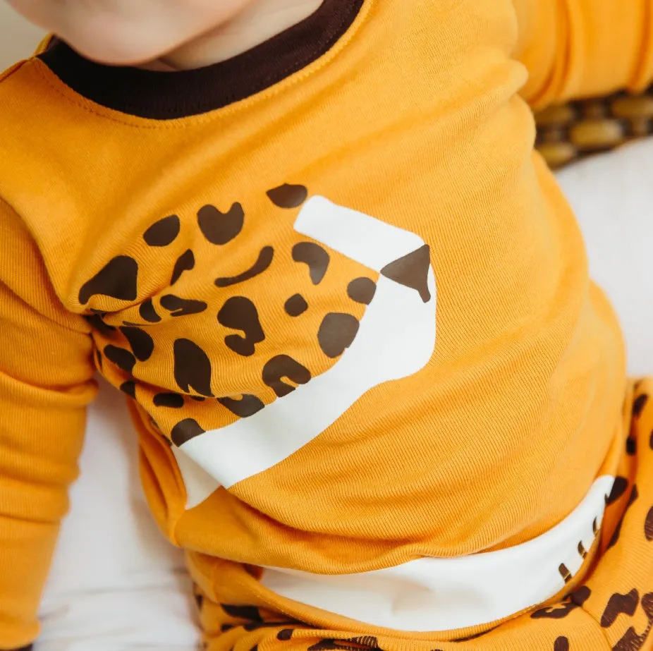 Cheetah Long Sleeve Pajama