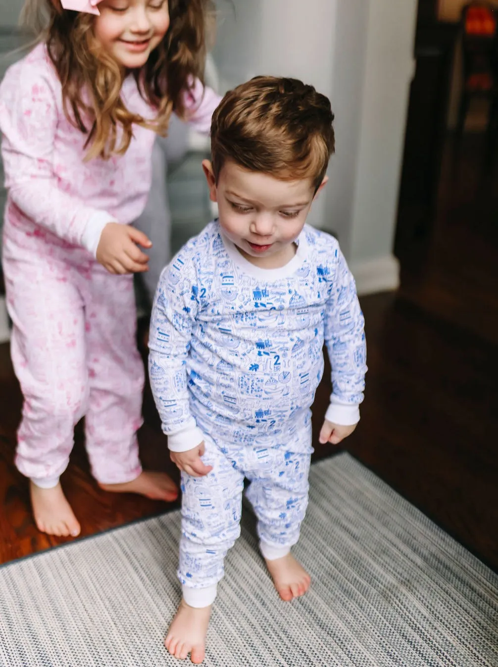 Chicago Two Piece Kids Pajamas