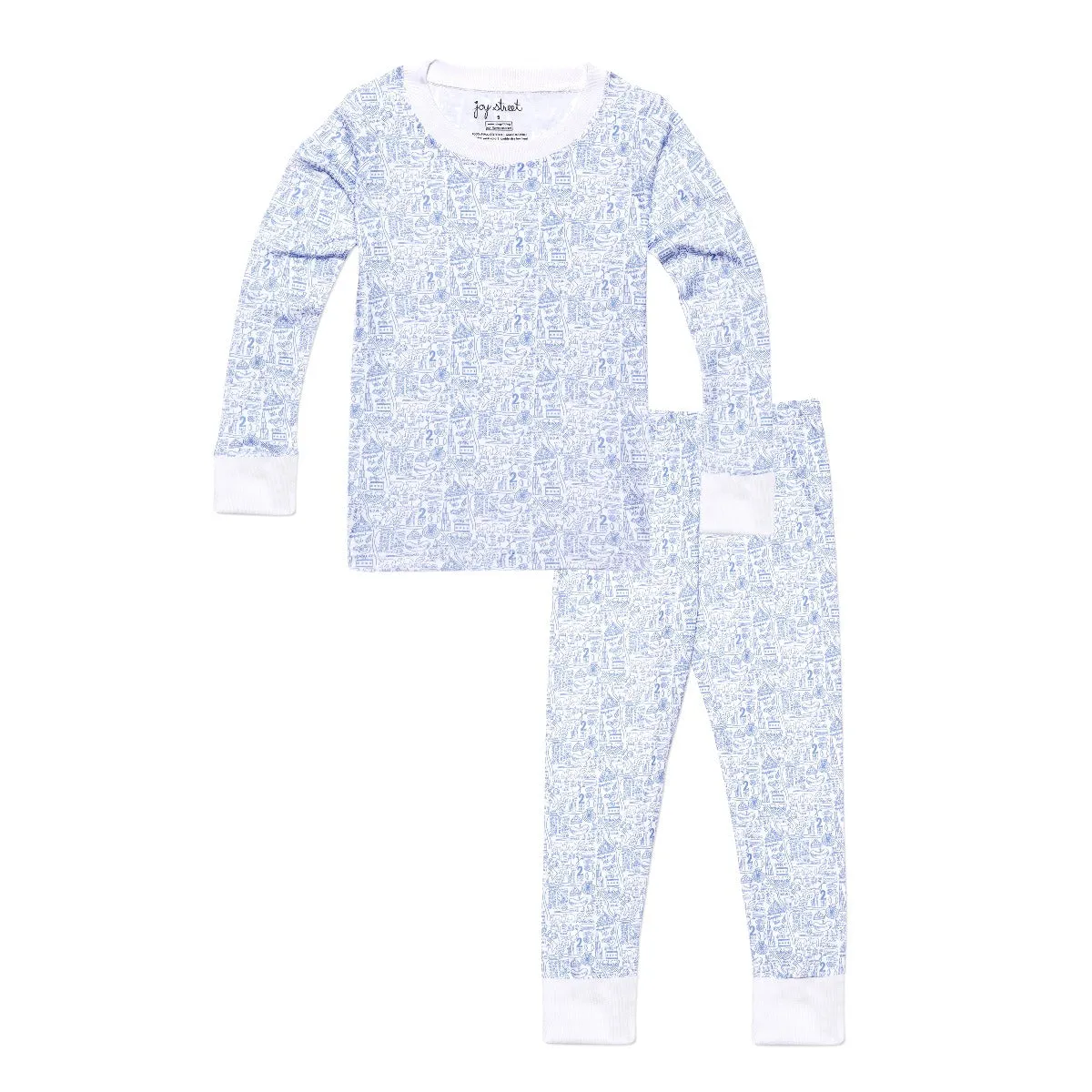 Chicago Two Piece Kids Pajamas