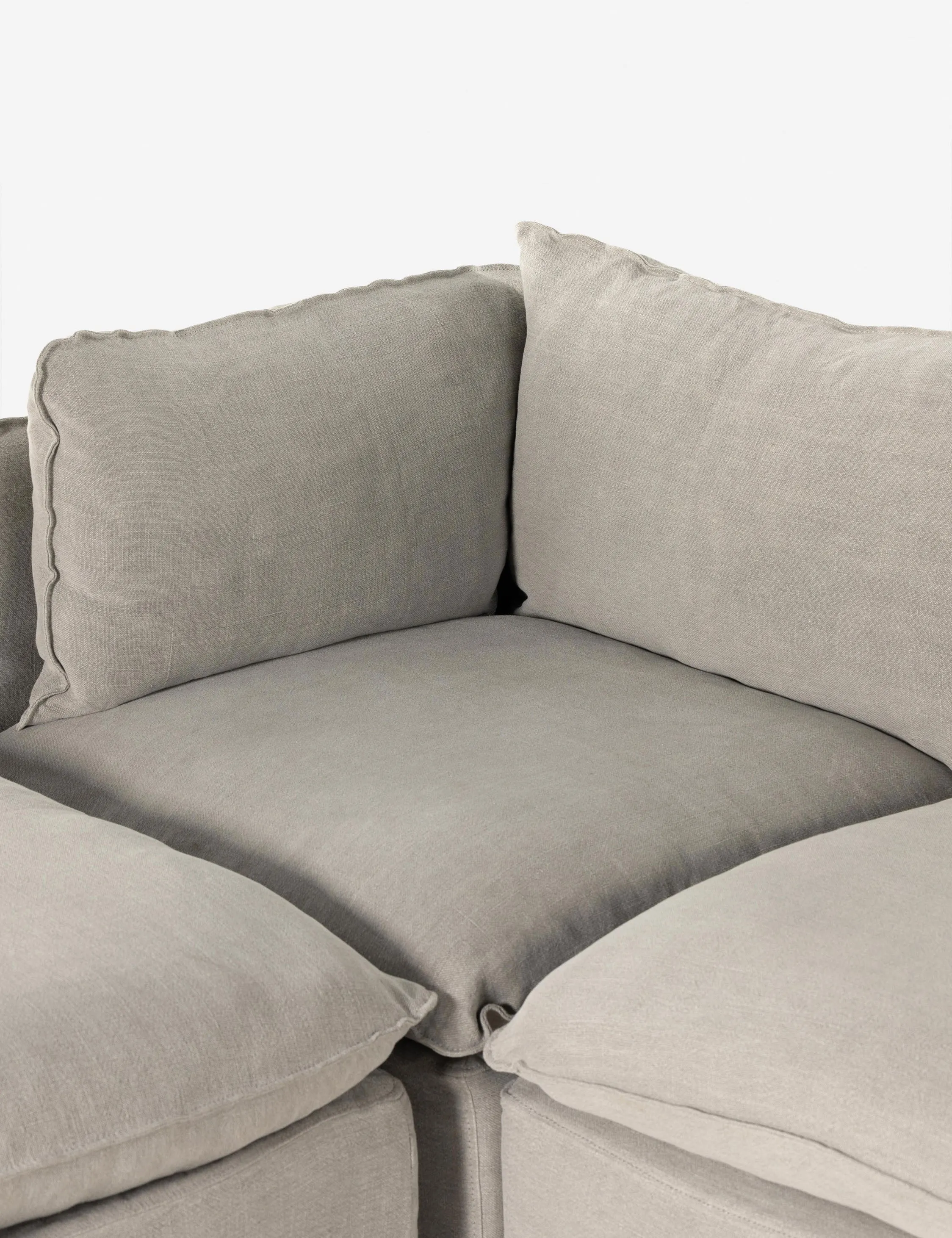 Costello Slipcover Sofa with Ottoman