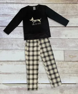 Dachshund Dog - Appliqué pyjamas