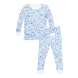 Dallas-Fort Worth Two Piece Kids Pajamas