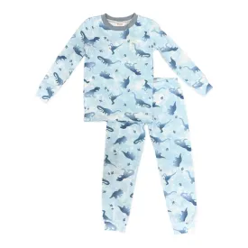 Esme Ombre Dinosaur L/S Pajama Set