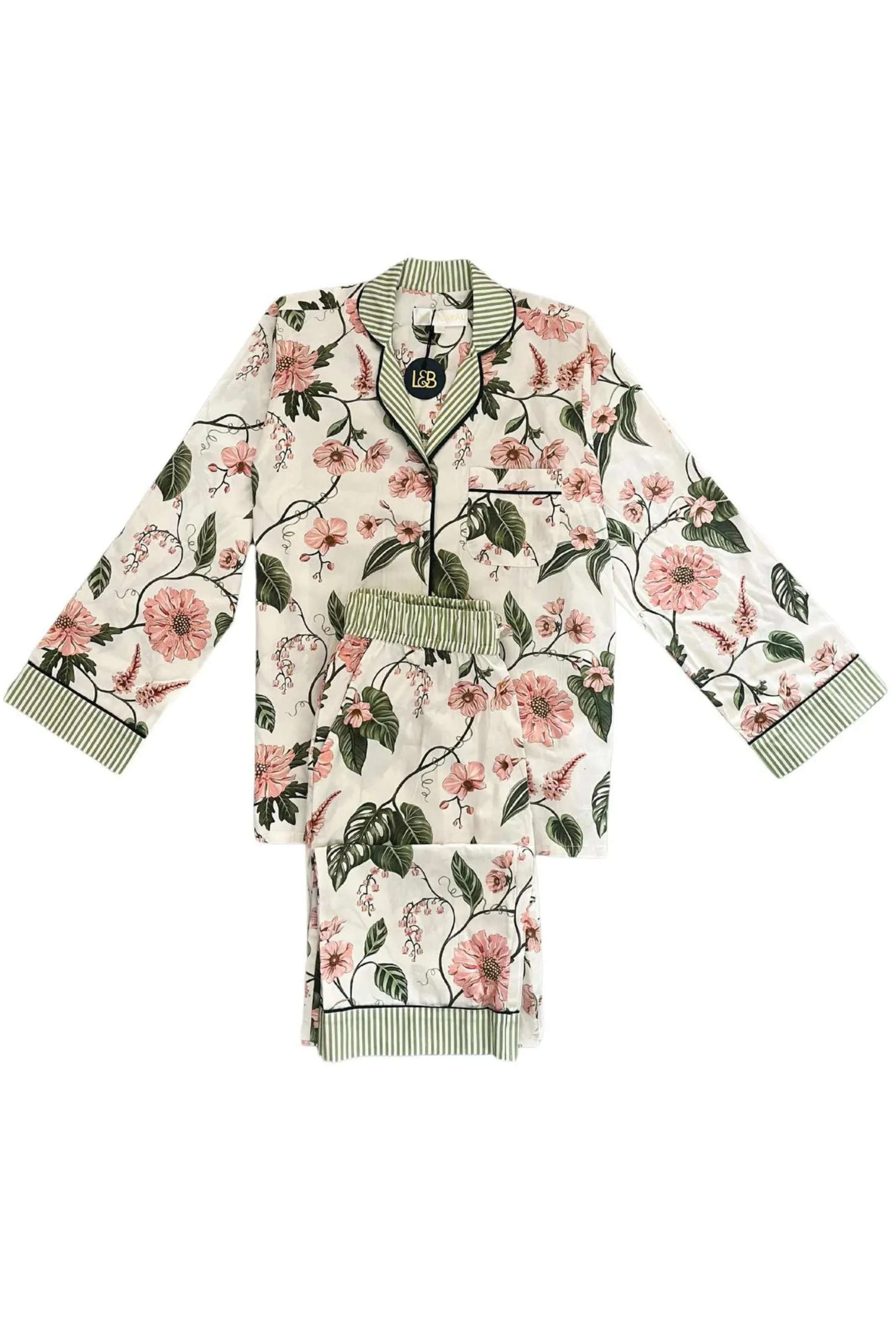 Georgie Floral Pyjama Set | Pink