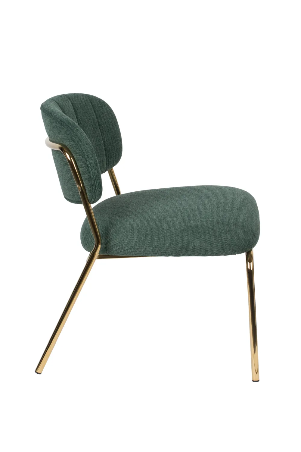 Gold Framed Lounge Chairs (2) | DF Jolien