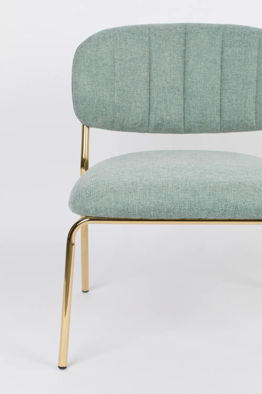 Gold Framed Lounge Chairs (2) | DF Jolien