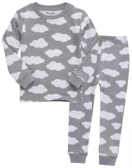 Grey Cloud Modal Long Sleeve Pajama