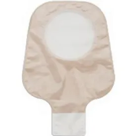 Hollister New Image Two-Piece Drainable Pouch, 1-3/4" Flange, 12" L, Clamp Closure, Ultra Clear