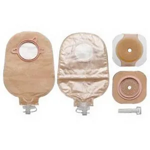 Hollister New Image Two-Piece Sterile Urostomy Kit 1-1/4" Stoma Opening, 1-3/4" Flange, Ultra Clear