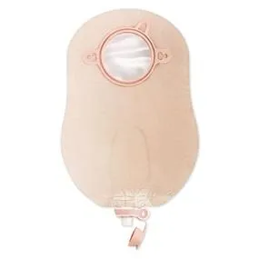 Hollister New Image Two-Piece Urostomy Pouch, 1-3/4" Flange, 9" L, Transparent