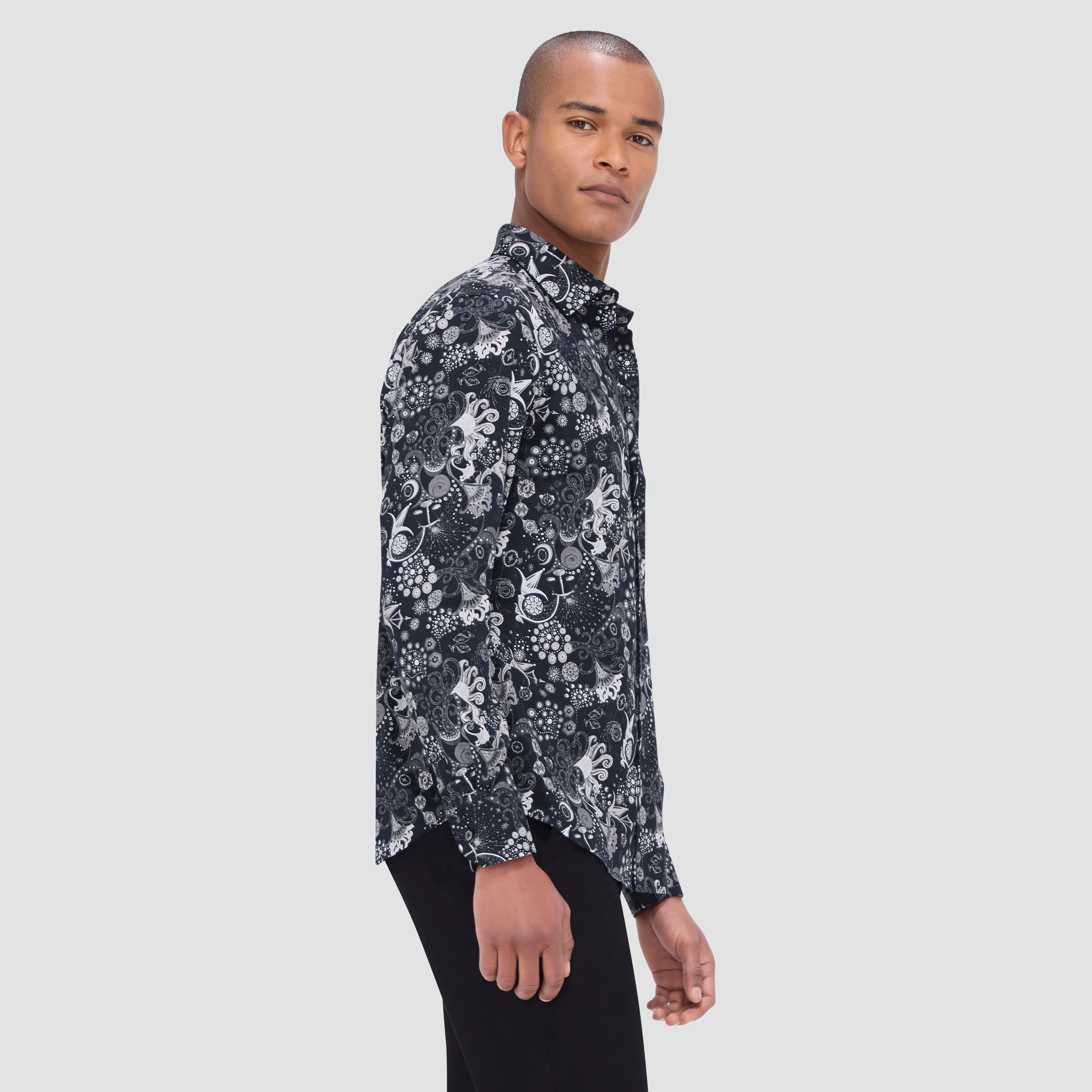 Julian Floral Abstract Shirt