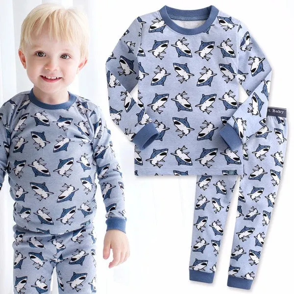 King Shark Long Sleeve Pajama