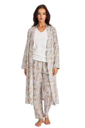 Liberty Print Tana Robe Bramble