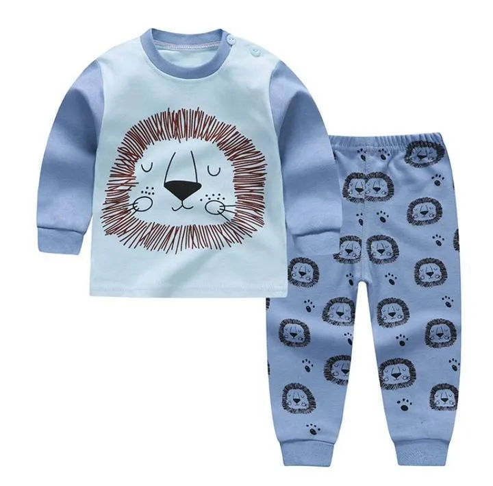 Lolo the Lion and Mr. Owl Baby and Toddler Pyjama Set of 2