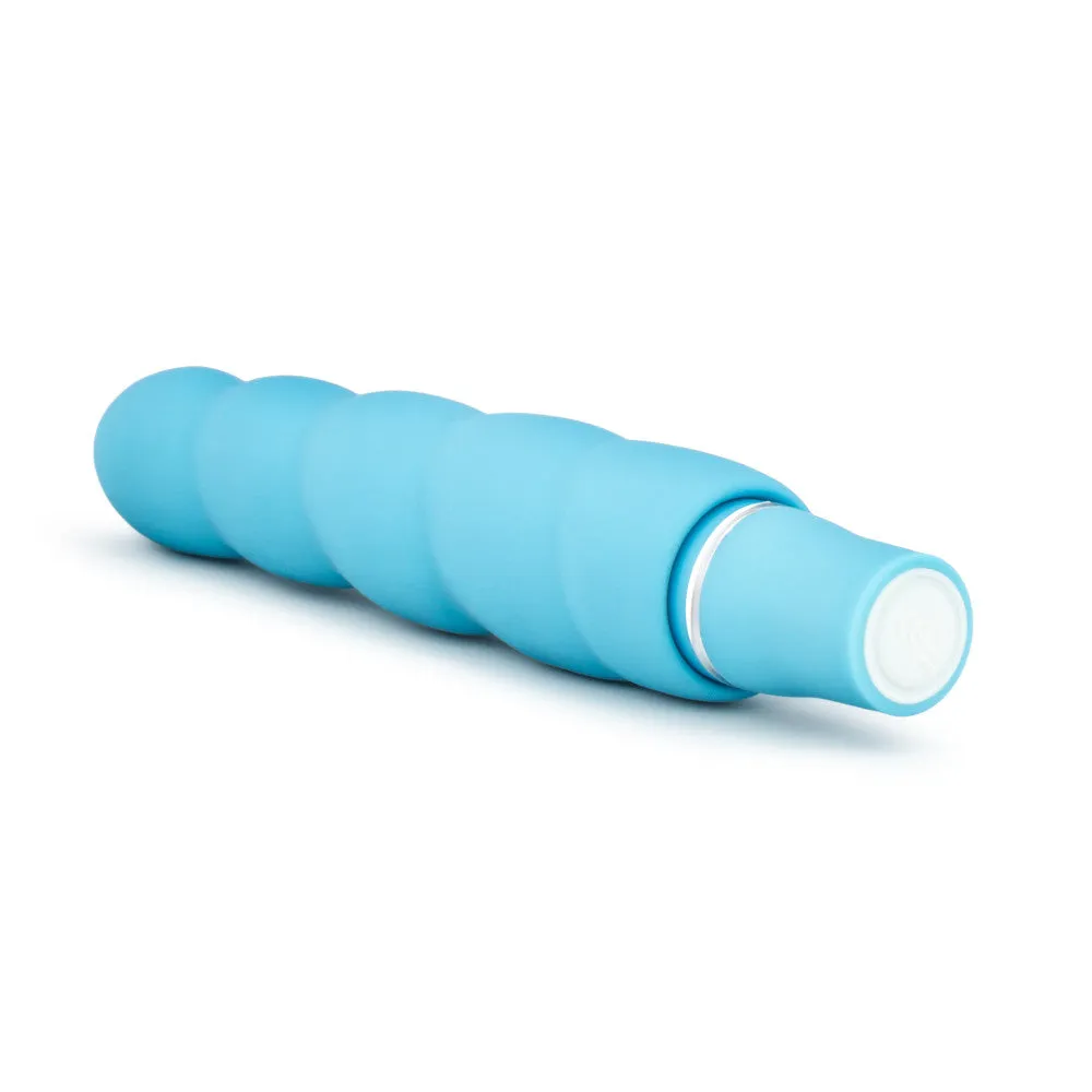 Luxe By Blush® | Anastasia Aqua 6.5-Inch Vibrator