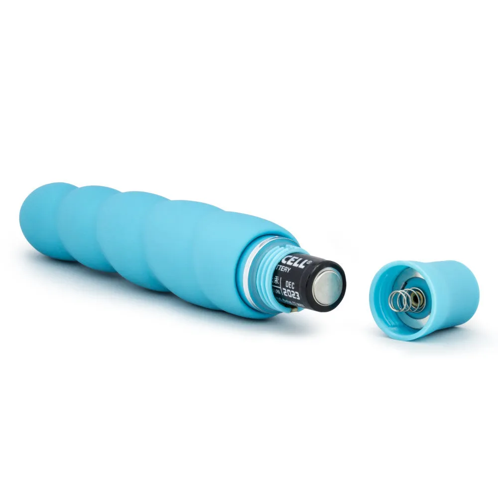 Luxe By Blush® | Anastasia Aqua 6.5-Inch Vibrator