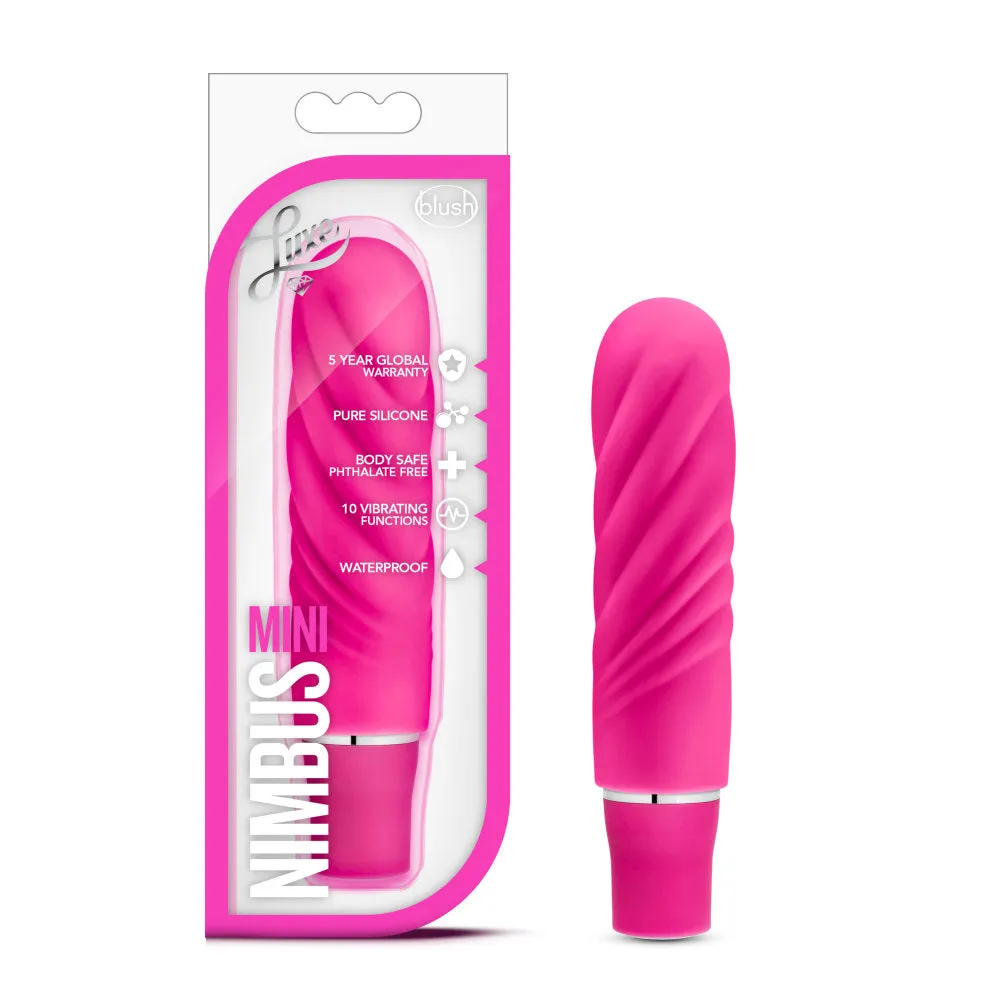 Luxe By Blush® | Nimbus Fuchsia 4.75-Inch Vibrating Mini Vibrator