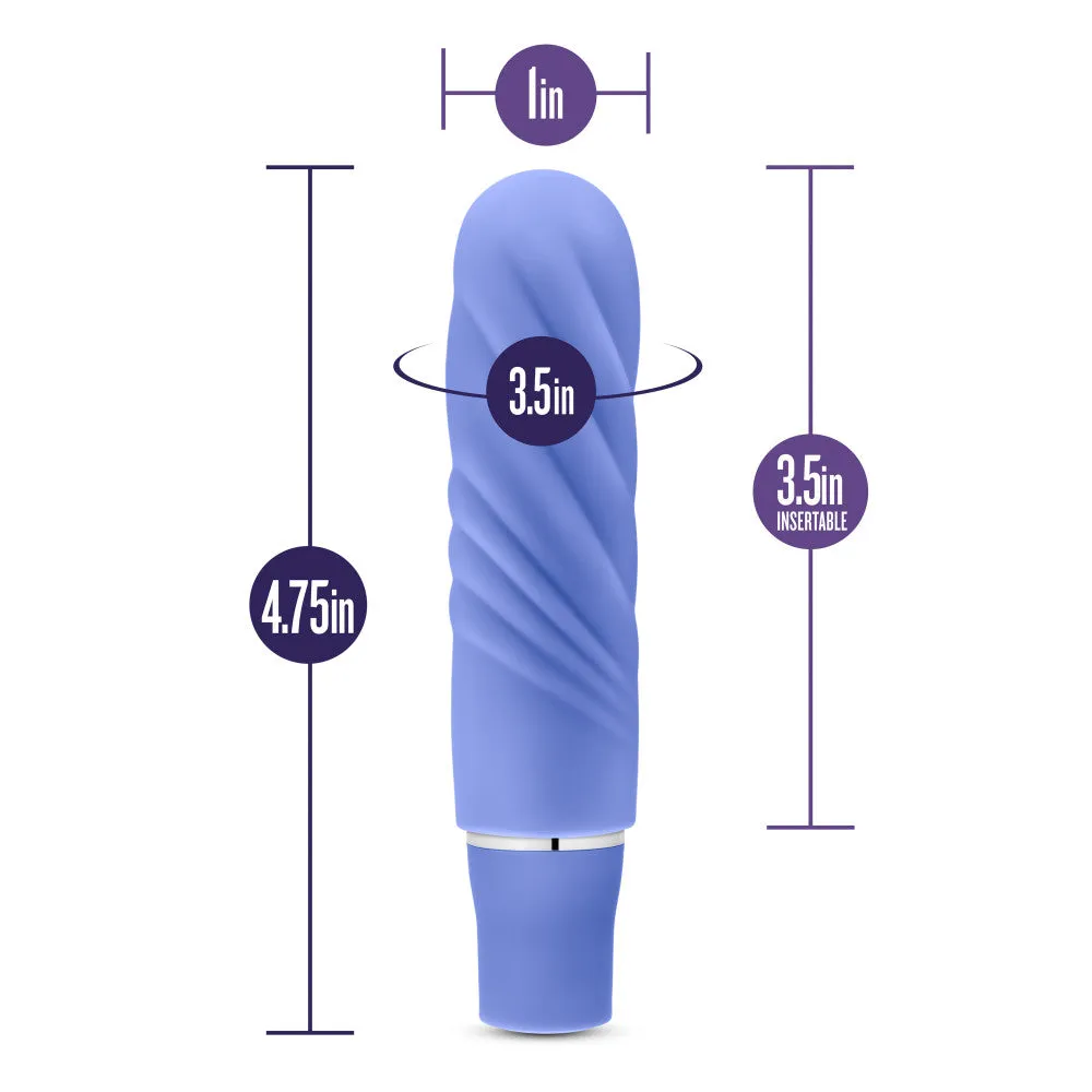 Luxe By Blush® | Nimbus Periwinkle 4.75-Inch Vibrating Mini Vibrator