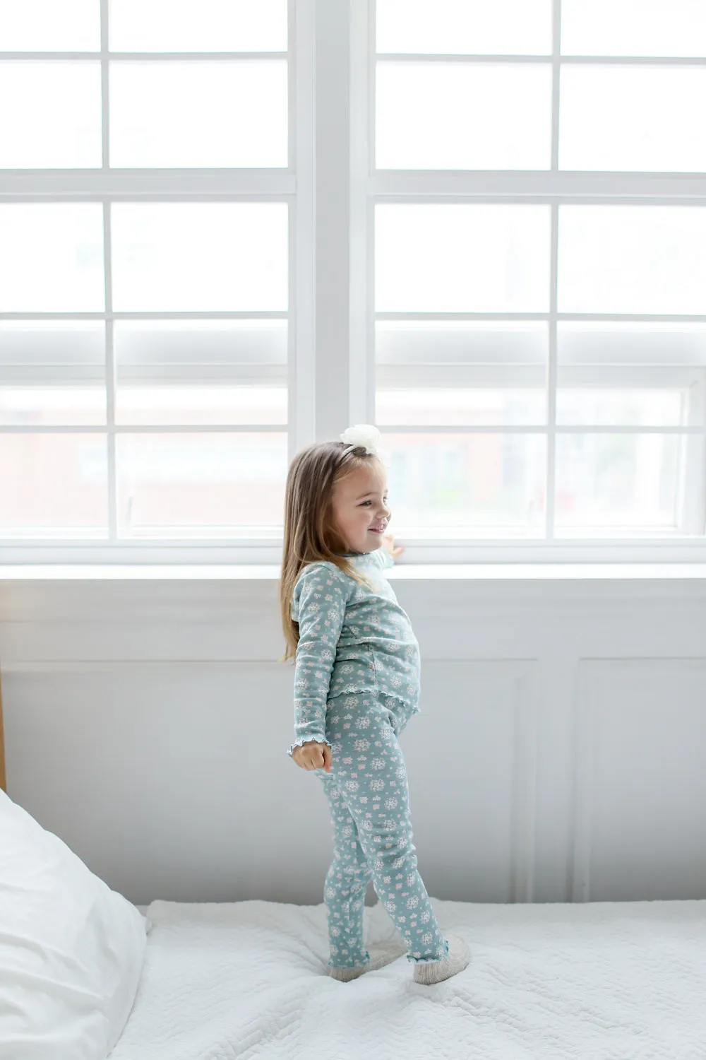 Maybee Mint Long Sleeve Pajama