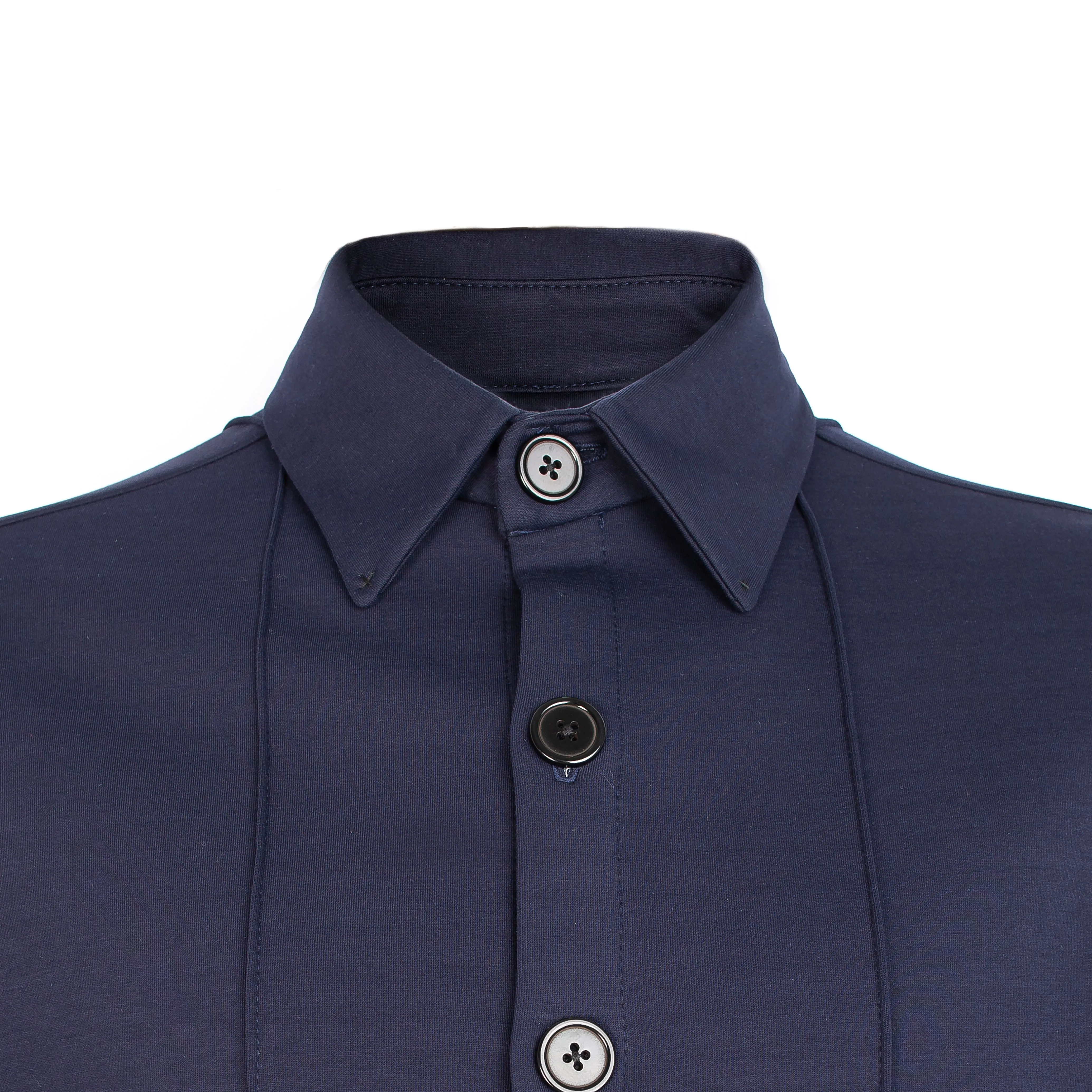 Men's Blue Tricot Cotton Outfit