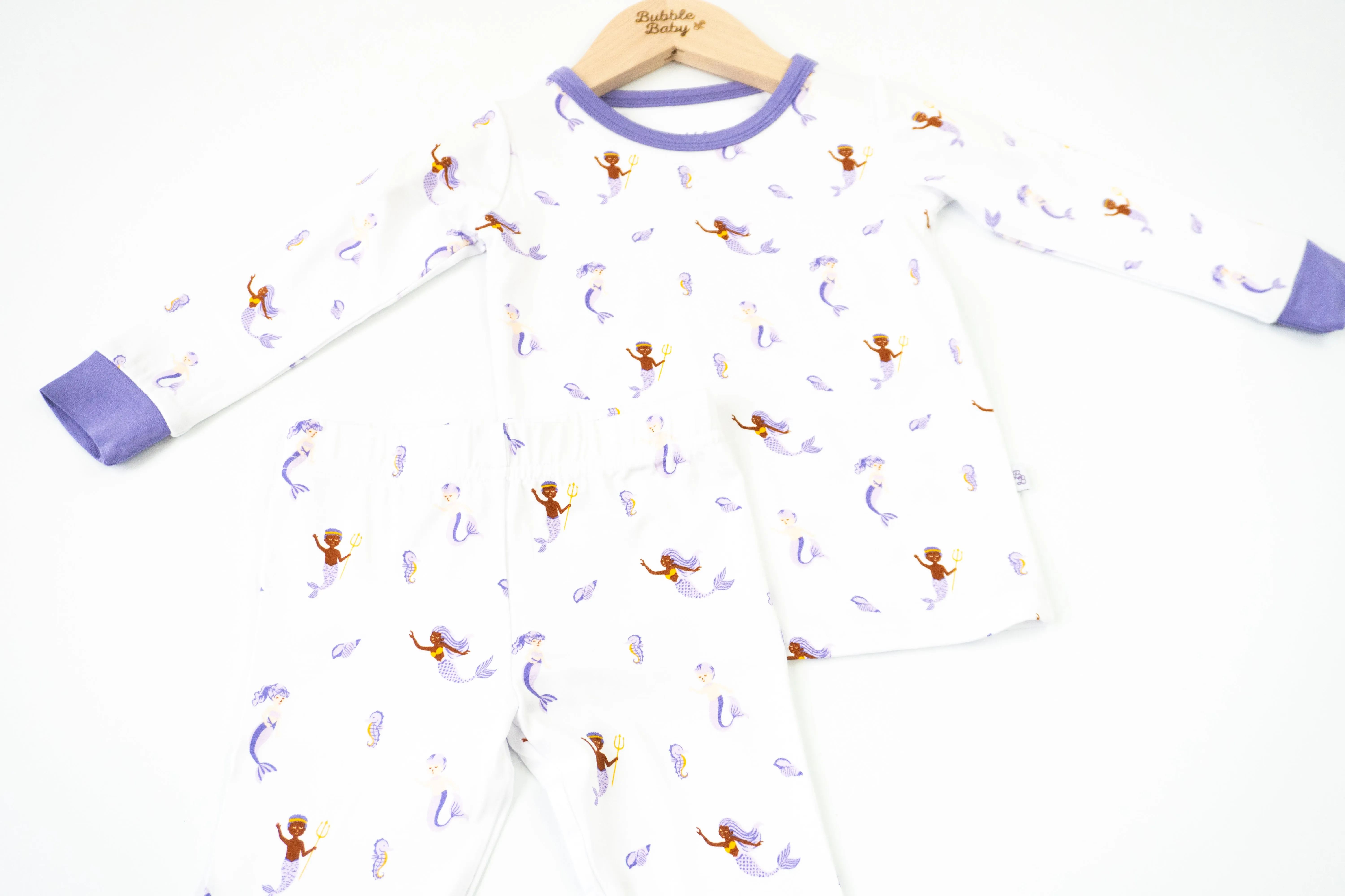 Mermaid | Long Sleeve Pajamas