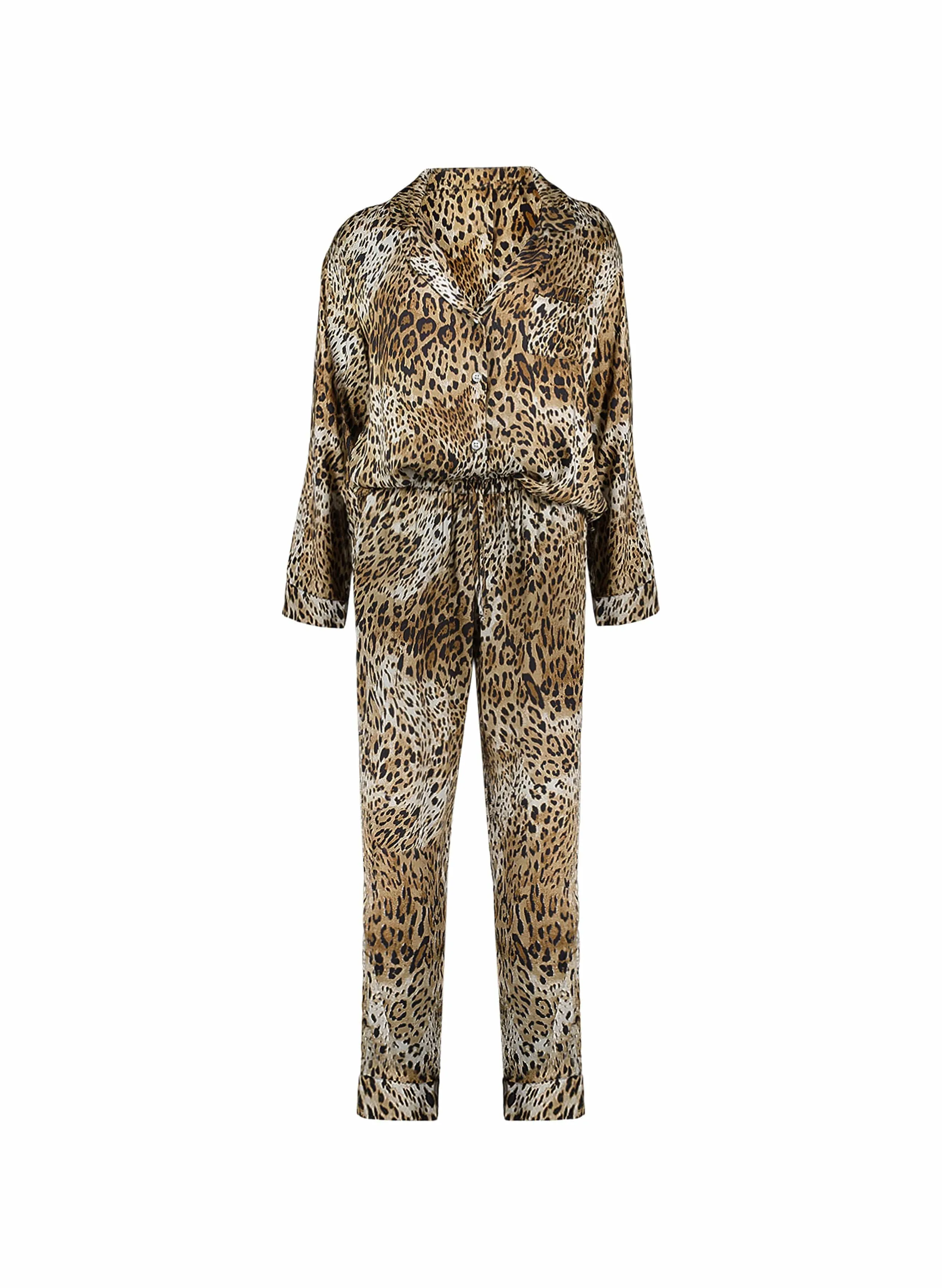 Mia LENZING™ ECOVERO™ Pyjamas | Natural Leopard