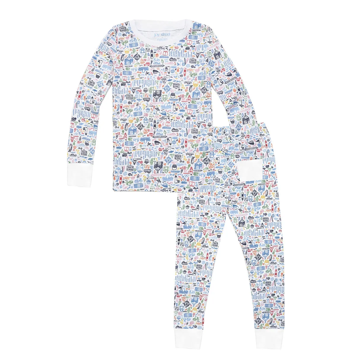 Nantucket Two Piece Kids Pajamas