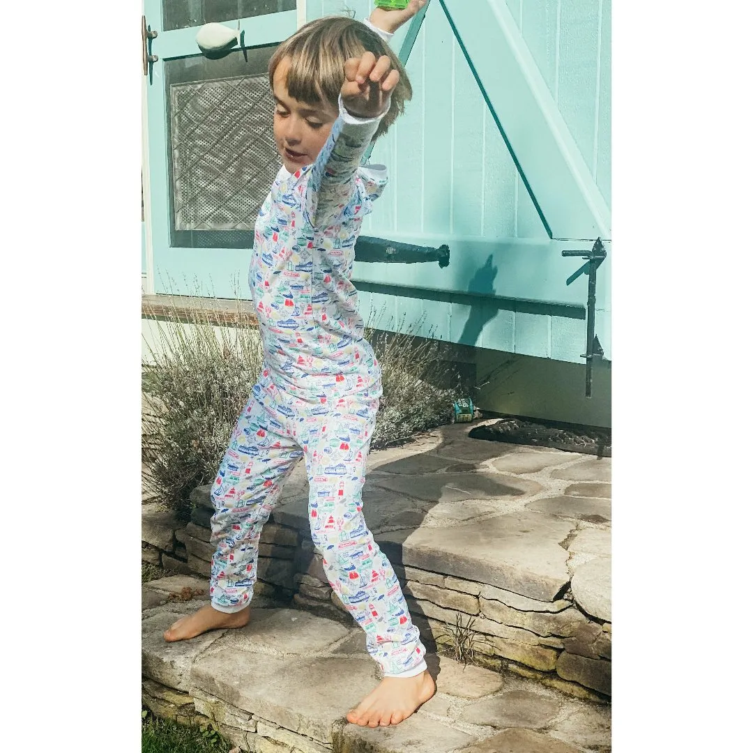 Nantucket Two Piece Kids Pajamas