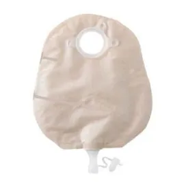 Natura   Urostomy Pouch with Soft Tap, Transparent with 1-sided Comfort Panel, 1 3/4"