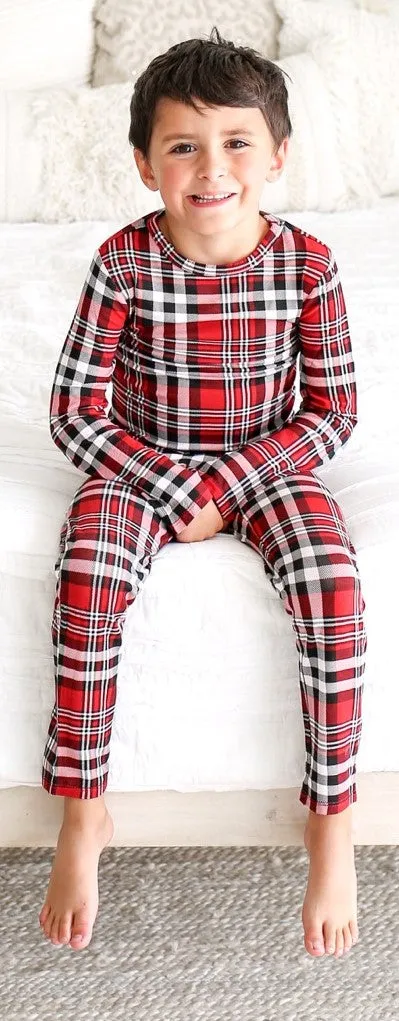 Posh Peanut Noah Plaid Loungewear