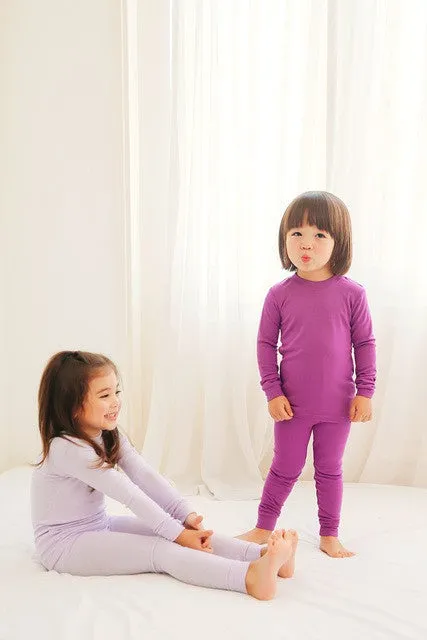 Purple Modal Long Sleeve Pajama