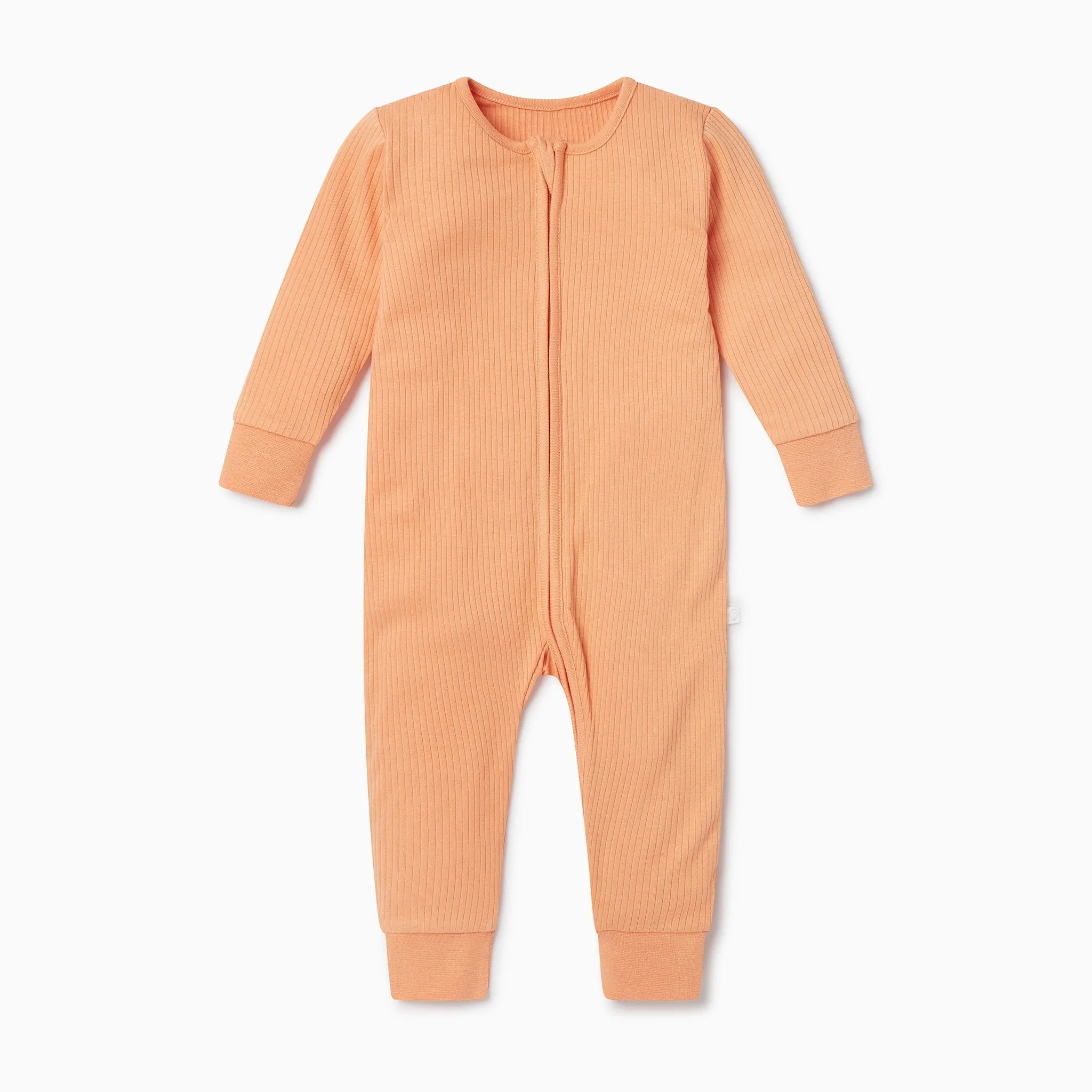 Ribbed Clever Zip Snug Fit Pajamas