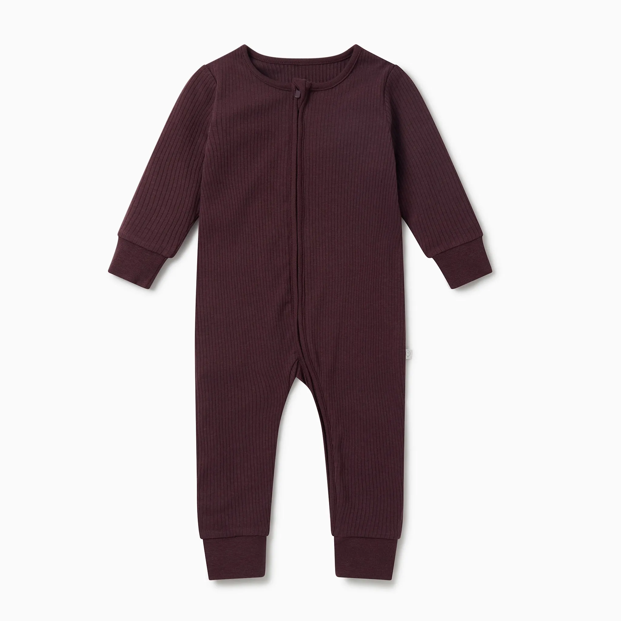 Ribbed Clever Zip Snug Fit Pajamas