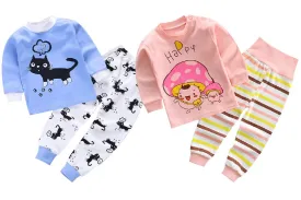 Sabrina the Cat and Mamma Mushroom Baby and Toddler Pyjama Set of 2