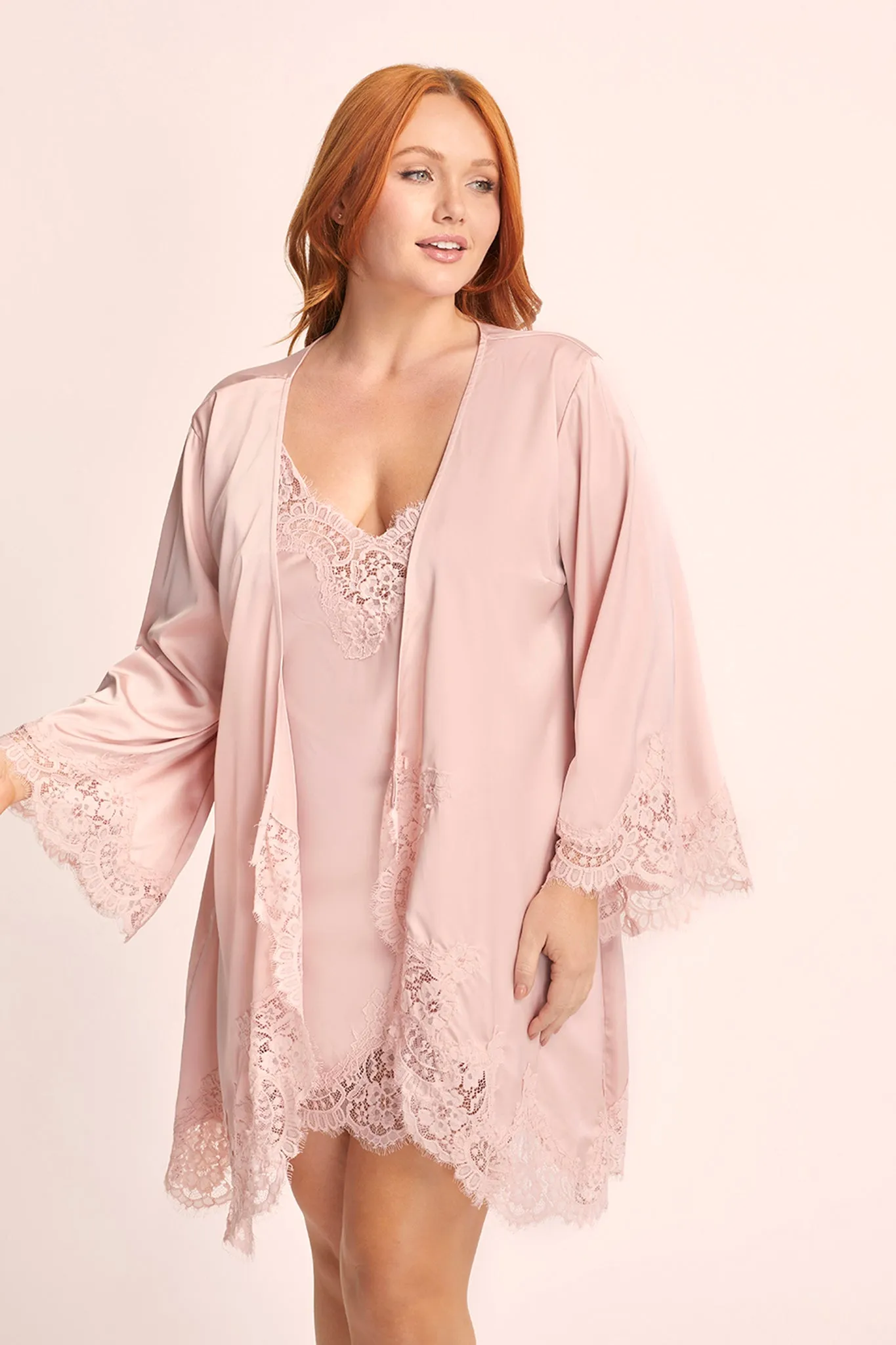 Sian Robe - Dusty Rose