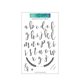 Sophisticated Script Stamp Set