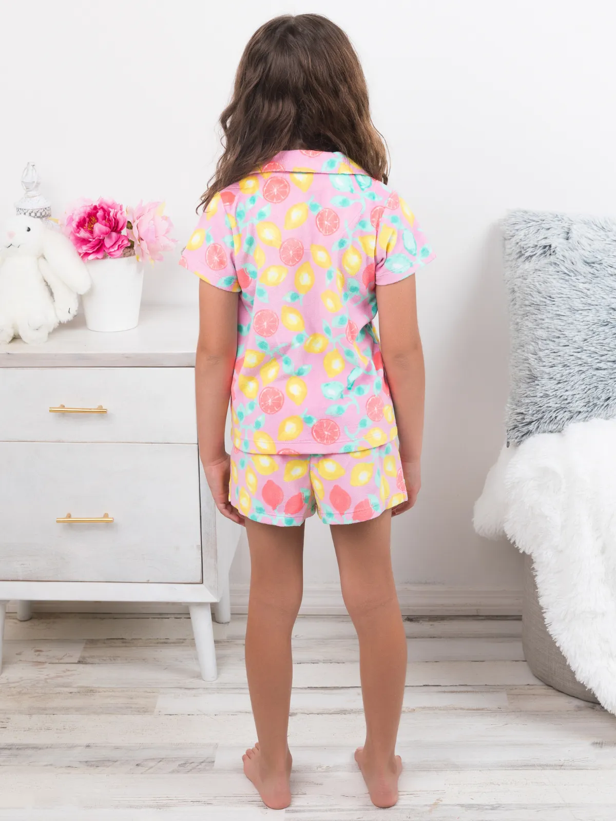 Squeeze The Day 3 Piece Pajama Shorts Set