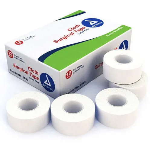 Surgical Cloth Tape, White Breathable