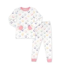 Sweet Pea PJ Set - Peek-a-BOO, Park Pink