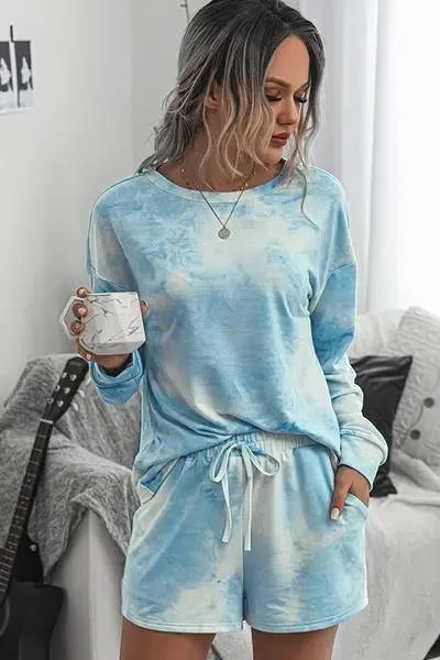 Tie-Dye Loungewear Set