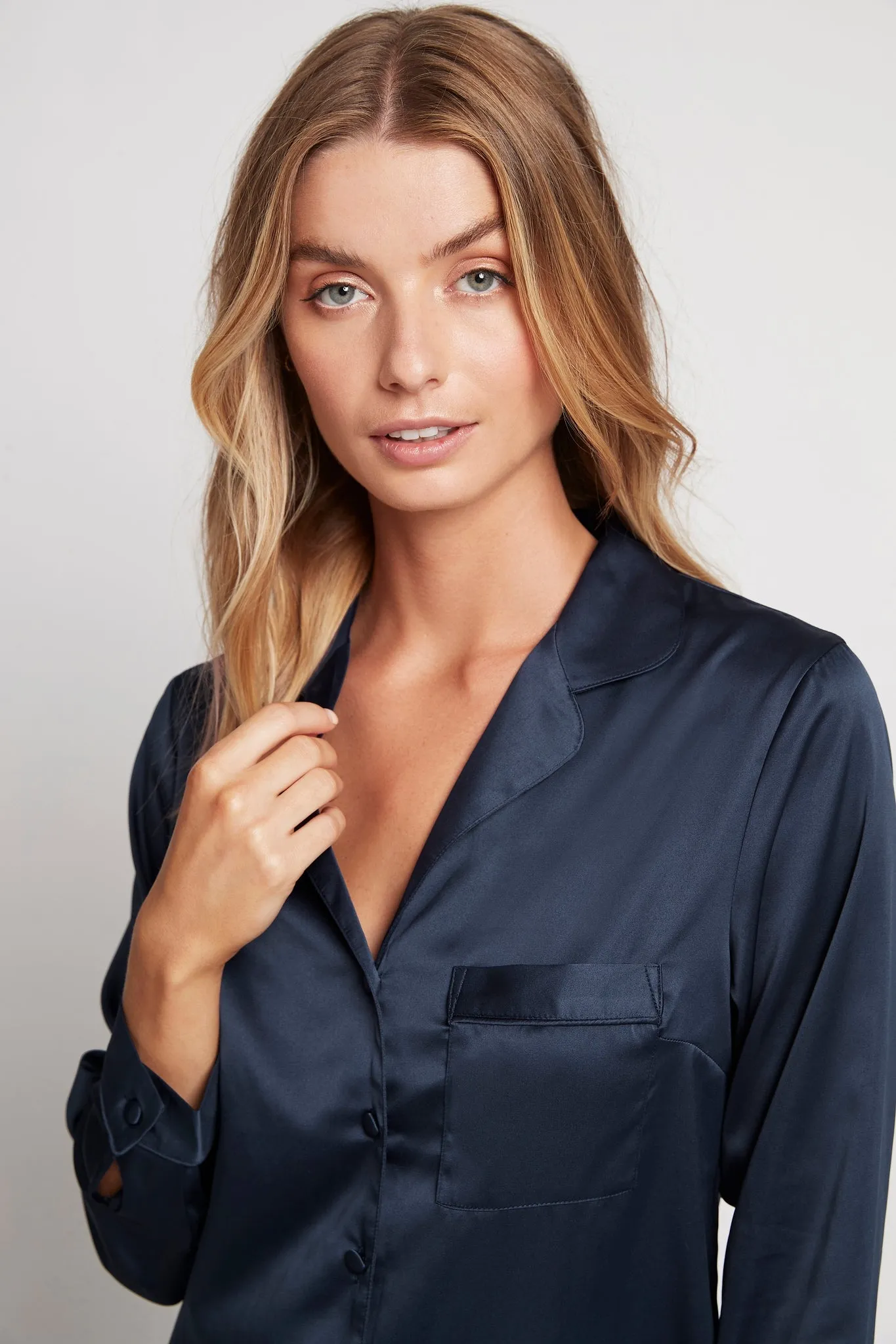 Toni Lounge Pyjama Set - Navy